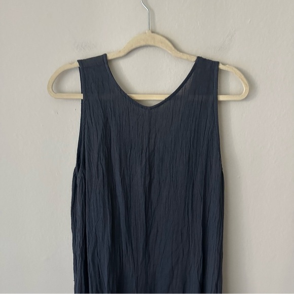 Asymmetrical Laggenlook Coastal Dress in Navy Small - Picture 10 of 11